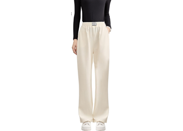 Running sheep Women's Wide Pants, Long Pants, Slacks, Loose Fit, Casual, Straight